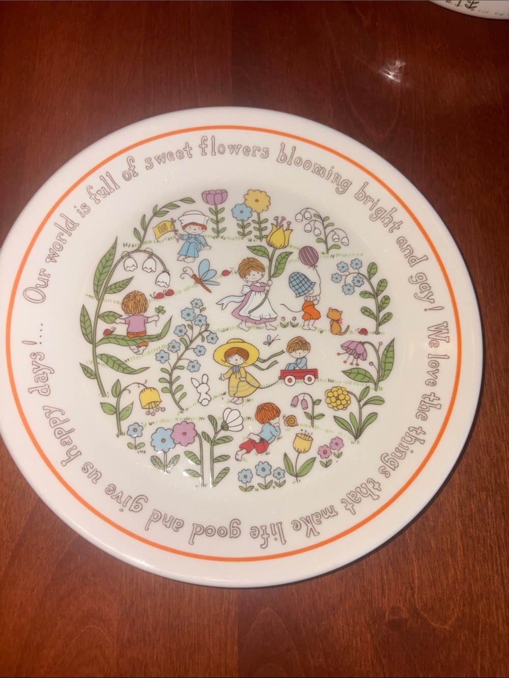 Vintage Lenox "Gentle Friends" 3Pc. Children's Dish, Bowl & Cup